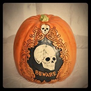 Spooky Decorative Pumpkin